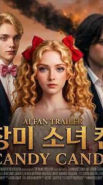 들장미 소녀 캔디를 AI로 실사화 한다면? 어른용 버전 [ Candy Candy AI Live Action MV ] #들장미소녀캔디 #캔디 #안소니 #테리우스 #AI실사화