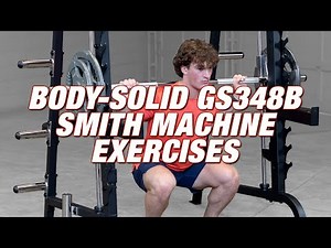 Body-Solid GS348B Series 7 Smith Machine Exercises