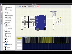 SimulIDE 0.0.2 Simulator: Arduino barGraph example