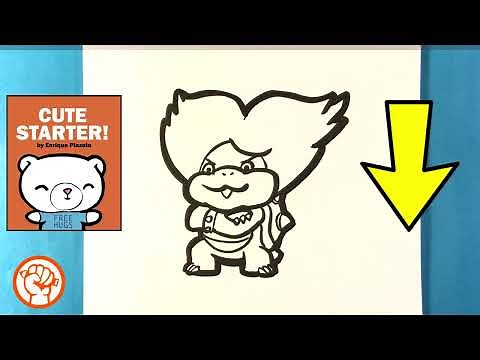 How to Draw Ludwig - Koopalings - Super Mario Bros - Nintendo - Easy Pictures to Draw
