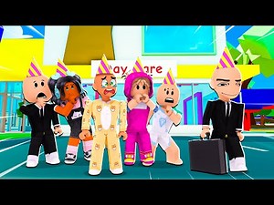 DAYCARE BOBBY GOES TO KINDERGARTEN | Funny Roblox Moments | Brookhaven 🏡RP