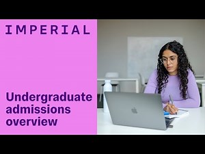 Undergraduate Admissions Overview