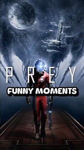 🤔😂 Is He… Hiding Behind the Chair? - Prey (2017) Funny 2 #shorts #prey2017 #blindplaythrough