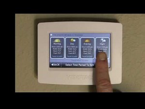 VenStar Program a Schedule