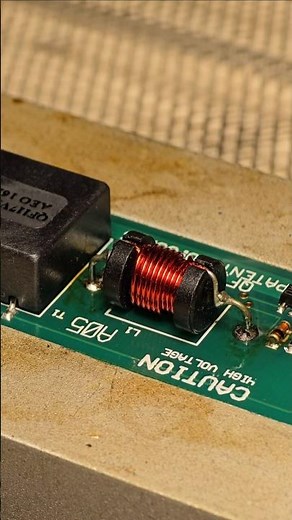 Big Fix! Swapping a Large Through-Hole Inductor with a Soldering Iron ⚡