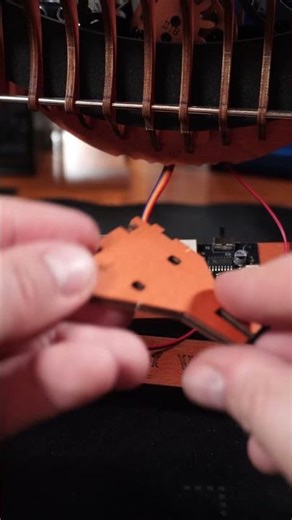 VIKING War Ship | Electronic Circuits Connection 🎉🎉👌 #gearbuild #woodworking #3dpuzzle #diy