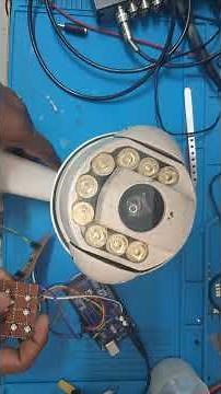 Arduino Controled CCTV Camera PTZ/Pelco-D Function