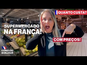 What's a supermarket like in France? | We show you EVERYTHING with PRICES