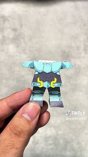 Chibi Dragon Shiryu Papercraft Tutorial