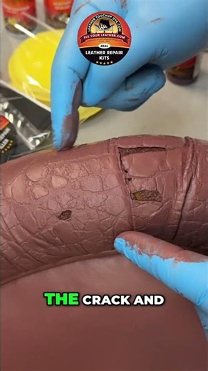 Fix Leather Cracks Easily The Leather Filler Kit Revealed! #howto #leather #repairing