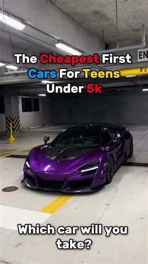 The Best First Cars For Under $5K 🔥