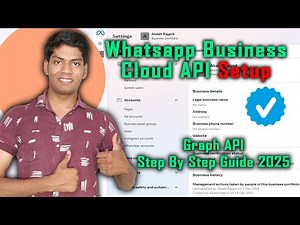 Facebook Meta WhatsApp API Setup A Beginner's Guide | How to Get WhatsApp Business API ? 2025