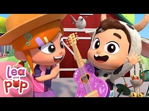 Lea and Pop's Old MacDonald Adventure! Nursery Rhymes for Children - Baby Song - Videos For Kids