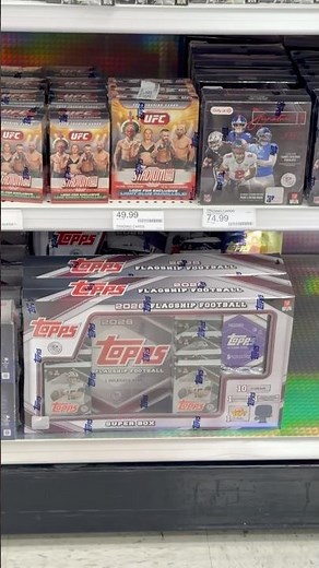 Friday Night Card Check! 2026 Topps Flagship Football SUPERBOX! 🥳 ​ #toppsfootball #topps ‪@target‬