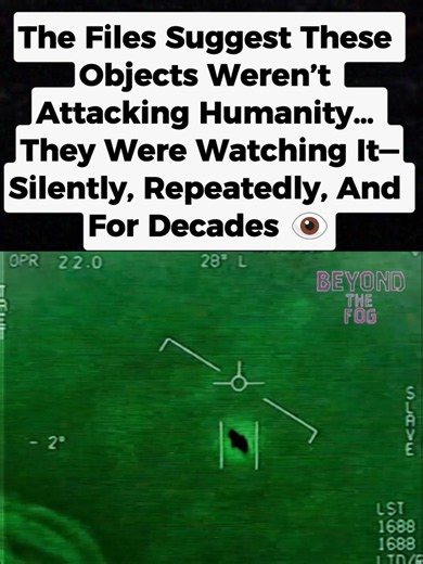 The Creepiest Part Wasn’t The Sightings… It Was The Pattern… ✅ The Objects Kept Appearing Near Military Sites Across multiple reports… unidentified objects were repeatedly seen near naval fleets, nuclear facilities, and restricted airspace. Not random locations… but some of the most sensitive places on Earth. ✅ And They Didn’t Behave Like Lost Aircraft They weren’t drifting… crashing… or sending signals for help. Many appeared controlled… deliberate… arriving silently, observing, then disappeari