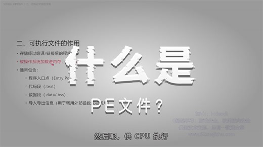 【保姆级教学PE文件结构】1.开始认识PE文件（完整系统学习软件安全逆向请联系主页方式）【2025软件黑客、软件逆向破解、网络验证、Crackme、山寨、封包】