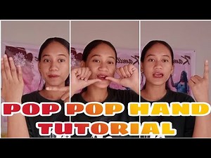 POP POP Nayeon HAND TUTORIAL | Step by Step