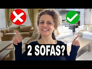 TWO SOFAS IN LIVING ROOM? Designer Layout Ideas That Actually Work