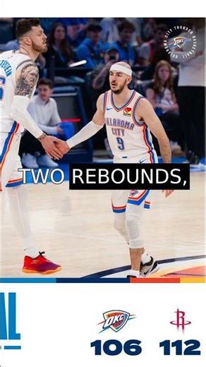 Will the OKC Thunder Bounce Back? | Thunder Lose to Rockets!