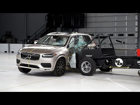2023 Volvo XC90 updated side IIHS crash test