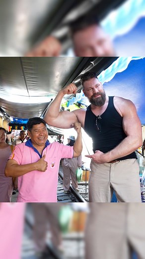 675K views · 16K reactions | The Dutch Giant (7'2") in Thailand | Olivier Richters | Facebook
