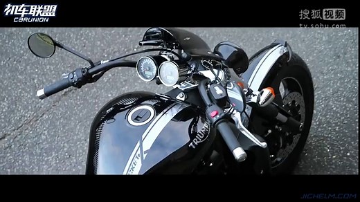 机车联盟：凯旋大排骨肌肉太子车欣赏Triumph Rocket X特别版