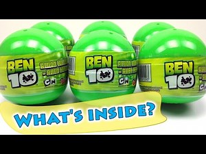 BEN 10 Surprise Eggs Opening – Ben 10 Alien Heroes Toys for Kids