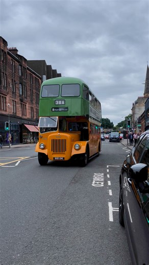 10K views · 133 reactions | Travis toured Glasgow yesterday in an old corporation bus to launch their a new album. In Byres Road the bus was there but Travis wasn’t. | Glasgow West End | Facebook