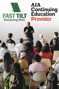 AIA CE Training Courses for Licensed Architects Cover Tilt-Up Retaining Wall Technology