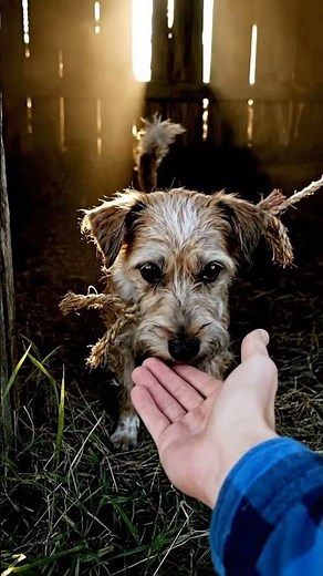 Dog Saved from Tight Rope — From Fear to Trust ❤️ (AI-Recreated Rescue)