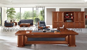 [Hot Item] Complete Set CEO Office Furniture Desk with Credenza
