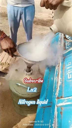 ln2 liquid nitrogen gas