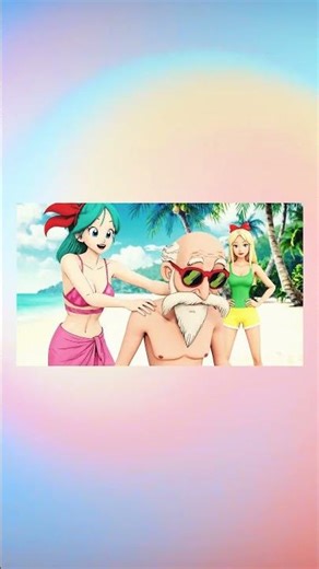 Master Roshi Reaches Ultra Instinct… From Bulma’s Massage!? 😂 #masterroshi #massage #dragonball