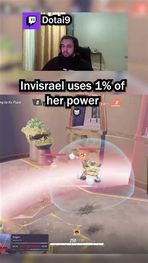 Invisrael uses 1% of her power #marvelrivals