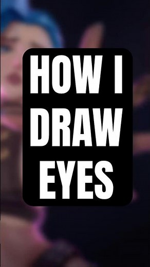 How I Draw EYES in 5 STEPS!!