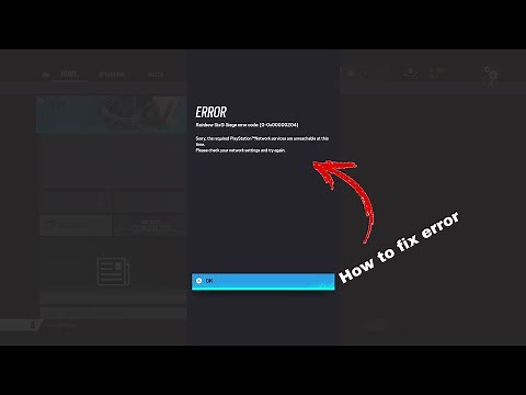 How to fix connection error rainbow six siege Ps4/Xbox **2022** #rainbowsixsiege #connection #error