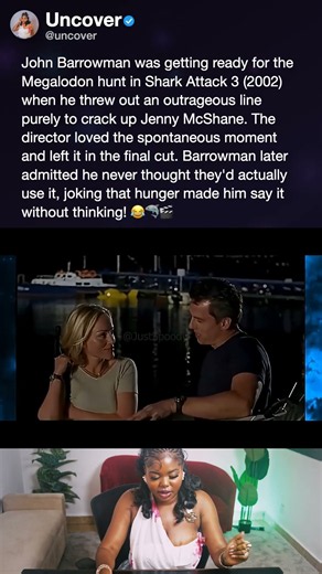 John Barrowman was getting ready for the Megalodon hunt in Shark Attack