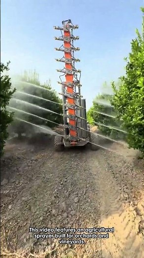 Efficient Crop Care: The Vertical Boom Sprayer