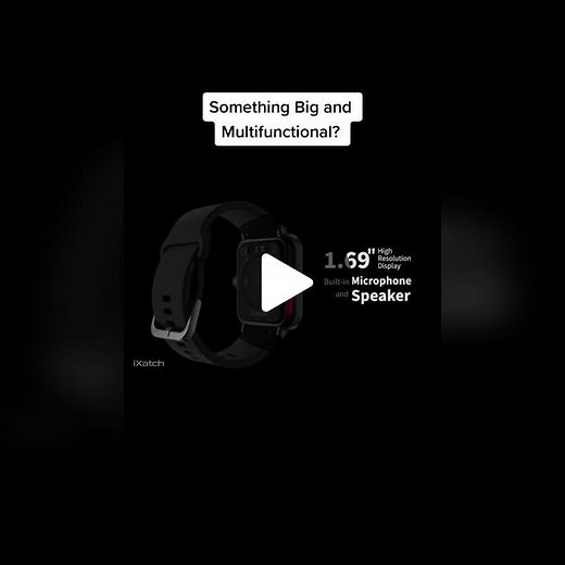 Introducing ixatch GT01 Pro Fitness & Health Smartwatch