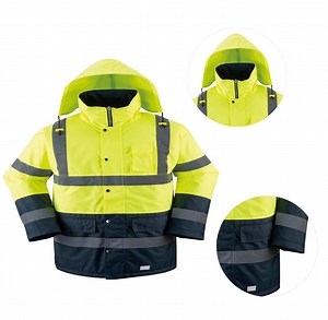 [Hot Item] Customization Reflective Safety Jacket High Visibility Workwear Reflective Safety Clothing