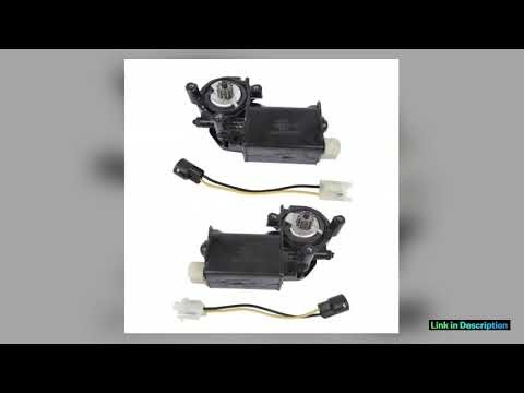Pair Window Regulator Motor Set Left Right for Chevrolet Corvette 7682 Camaro Impala Pontiac