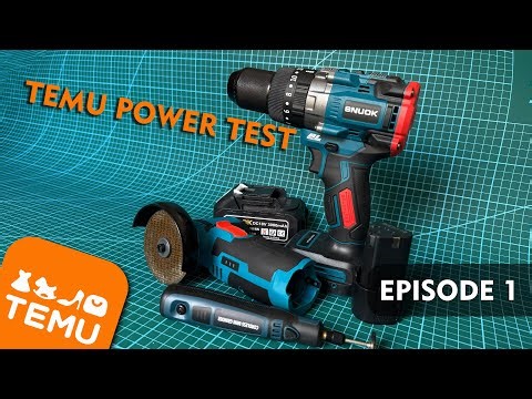 TEMU Tools Series — Episode 1: Power Tools Comparison.