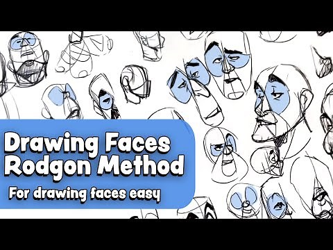 Drawing faces - The Rodgon Method