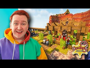 Smajor REBUILDS On MINECRAFT COWBOY SMP!!