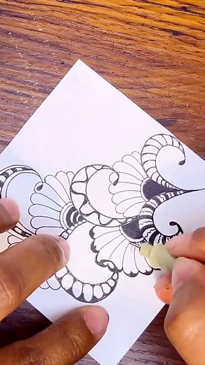 22K views · 242 reactions | Zentangle Pattern -Peek A Boo Daisy #zentangle #doodle #zendoodle #art #zenart #mindfulart #trending #viral #easyart | Easy Art | Facebook