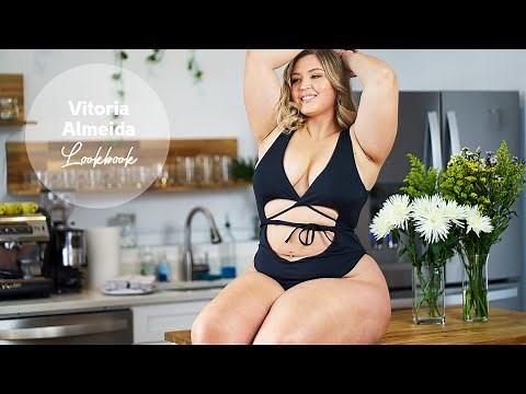 Vitoria Almeida - Outtakes - Summer Plus size Fashion Lookbook 2021 - 4K