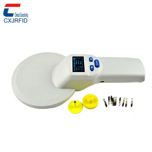 Pet 134.2khz Rfid Chip Tag Reader Wireless Animal Scanner Fish Identify Rfid Microchip Handheld Reader