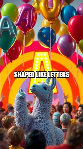 Rainbow Parade of Letters and Numbers