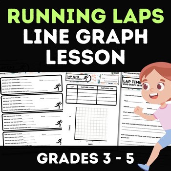Line Graph Outdoor Math Activity | Running Challenge, Data Handling & Averages