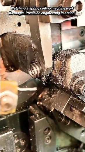 Spring Coiling Machine.
